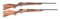 (M) LOT OF 2: WEATHERBY VANGUARD MARK V LAZERMARK .300 WEATHERBY MAGNUM BOLT ACTION RIFLES.