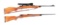 (M) LOT OF 2: HUSQVARNA IMPERIAL AND INTERARMS MARK X 7MM REM MAG BOLT ACTION RIFLES.