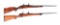 (M) LOT OF 2: INTERARMS WHITWORTH AND WEATHERBY MARK V BOLT ACTION RIFLES