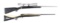 (M) LOT OF 2: RUGER M77 MKII AND BROWNING X BOLT BOLT ACTION RIFLES.