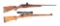 (M) LOT OF 2: TIKKA T3 AND SAKO VIXEN L461 BOLT ACTION RIFLES.