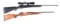 (M) LOT OF 2: WEATHERBY VANGUARD AND BROWNING X BOLT BOLT ACTION RIFLES.