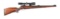 (M) STYER MANNLICHER LUXUS BOLT ACTION RIFLE WITH SWAROVSKI SCOPE.