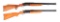 (M) LOT OF 2: SAVAGE MODEL 24 COMBINATION RIFLE SHOTGUNS.