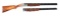 (M) CAESAR GUERINI FORUM OVER UNDER SHOTGUN 2 BARREL SET WITH CASE.