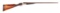 (A) CHARLES BOSWELL BOXLOCK EJECTOR 12 BORE SIDE BY SIDE SHOTGUN.