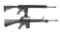 (M) LOT OF 2: ATI OMNI HYBRID AND SAFIRARMS T14 SEMI AUTOMATIC .410 AR PLATFORM SHOTGUNS.