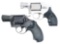 (M) LOT OF 2: SMITH & WESSON 642-1 AIRWEIGHT AND COLT AGENT DOUBLE ACTION REVOLVERS.