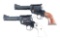 (M) LOT OF 2: RUGER NEW MODEL BLACKHAWK .357 MAGNUM REVOLVERS WITH BOXES