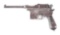 (C) ASTRA 900 SEMI AUTOMATIC PISTOL WITH STOCK.