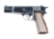 (M) BELGIAN BROWNING HI-POWER SEMI AUTOMATIC PISTOL.