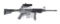 (M) PRE-BAN EAGLE ARMS EA-15 SEMI AUTOMATIC RIFLE WITH SCOPE.