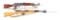 (M) LOT OF 2: ROMANIAN SAR-1 AND NORINCO SKS SEMI-AUTOMATIC RIFLES.