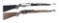 (M) LOT OF 2: REMINGTON APACHE AND SENECA NYLON 66 SEMI AUTOMATIC RIFLES.