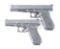 (M) LOT OF 2: GLOCK 40 GEN 4 AND GLOCK 22 GEN 4 SEMI-AUTOMATIC PISTOLS.