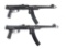 (M) LOT OF 2: PIONEER ARMS CORP. POLISH PPSH43-C SEMI-AUTOMATIC PISTOLS.