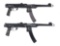 (M) LOT OF 2: PIONEER ARMS POLISH PPSH43-C SEMI-AUTOMATIC PISTOLS.