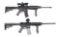 (M) LOT OF 2: DPMS A-15 AND SMITH & WESSON M&P-15 SEMI AUTOMATIC RIFLES.