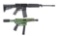 (M) LOT OF 2: BUSHMASTER XM15-E2S SEMI-AUTOMATIC RIFLE & NSF CUSTOM GUNS NSF-9 SEMI-AUTOMATIC PISTOL