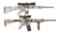 (M) LOT OF 2: REMIGNTON R-15 VTR .450 BUSHMASTER AND SMITH & WESSON M&P-15 SEMI AUTOMATIC RIFLES