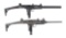 (M) LOT OF 2: WALTHER MP UZI AND CENTURION UC-9 SEMI AUTOMATIC RIFLES
