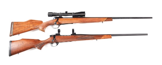 (M) LOT OF 2: RANGER ARMS AND WEATHERBY VANGUARD BOLT ACTION RIFLES.