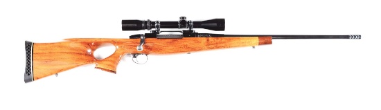(M) HARRY LAWSON CUSTOM REMINGTON BOLT ACTION RIFLE.