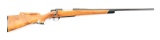 (M) BROWNING BBR BOLT ACTION RIFLE WITH MULBERRY STOCK.