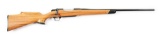 (M) BROWNING BBR BOLT ACTION RIFLE WITH NEW GUINEA WALNUT STOCK.
