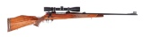 (C) WEST GERMAN WEATHERBY MARK V .30-06 BOLT ACTION RIFLE WITH SCOPE.
