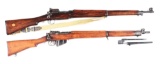 (C) LOT OF 2: WINCHESTER PATTERN 1914 ENFIELD BOLT ACTION RIFLE AND SAVAGE SMLE NO. 4 MK1 BOLT ACTIO