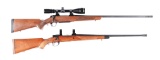 (M) LOT OF 2: BROWNING A-BOLT AND INTERARMS WHITWORTH BOLT ACTION RIFLES.