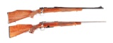 (M) LOT OF 2: CZ VZ24 SPORTER TIKKA M695 BOLT ACTION RIFLES.