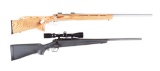 (M) LOT OF 2: REMINGTON MODEL 700 AND MODEL 783 BOLT ACTION RIFLES.