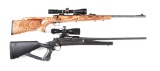 (M) LOT OF 2: REMINGTON MODEL 700 BOLT ACTION RIFLES WITH SCOPES