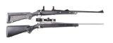 (M) LOT OF 2: RUGER M77 MARK II BOLT ACTION RIFLES