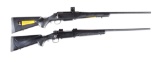 (M) LOT OF 2: TIKKA T3 AND WINCHESTER MODEL 70 BOLT ACTION RIFLES.