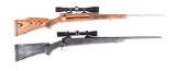 (M) LOT OF 2: WEATHERBY VANGUARD 2006 NRA GUN OF THE YEAR ADDITION AND SAVAGE 110 BOLT ACTION RIFLES