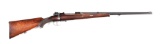 (C) J.P. SAUER 7X57 MAUSER BOLT ACTION RIFLE.