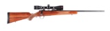 (M) KIMBER 84M .338 FEDERAL BOLT ACTION RIFLE WITH SCOPE.