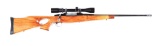 (M) HARRY LAWSON CUSTOM REMINGTON BOLT ACTION RIFLE.