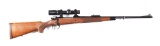 (M) WHITWORTH SPORTER BOLT ACTION RIFLE WITH SCOPE.