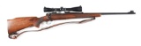 (C) WINCHESTER MODEL 70 BOLT ACTION RIFLE.