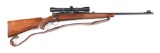 (C) PRE-WAR WINCHESTER MODEL 70 BOLT ACTION RIFLE.