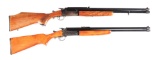 (M) LOT OF 2: SAVAGE MODEL 24 COMBINATION RIFLE SHOTGUNS.