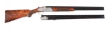 (M) BERETTA SO5EELL 12 BORE 2 BARREL SET SHOTGUN WITH CASE.