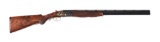 (M) SIGARMS AURORA TR40U GOLD 20 BORE OVER UNDER SHOTGUN WITH BOX.