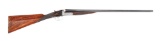 (C) WILKINSON BOXLOCK EJECTOR 12 BORE SIDE BY SIDE SHOTGUN.