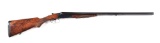 (M) WINCHESTER MODEL 21 SIDE BY SIDE SHOTGUN WITH AFTERMARKET CASE.