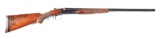 (C) WINCHESTER MODEL 21 16 BORE DOUBLE BARREL SHOTGUN WITH CASE.